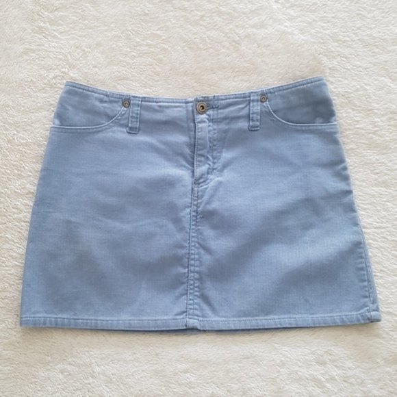 Aeropostale vintage Y2K periwinkle corduroy skirt - Picture 1 of 9